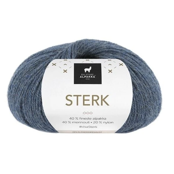 Du Store Alpakka Sterk 885 Denim meleret