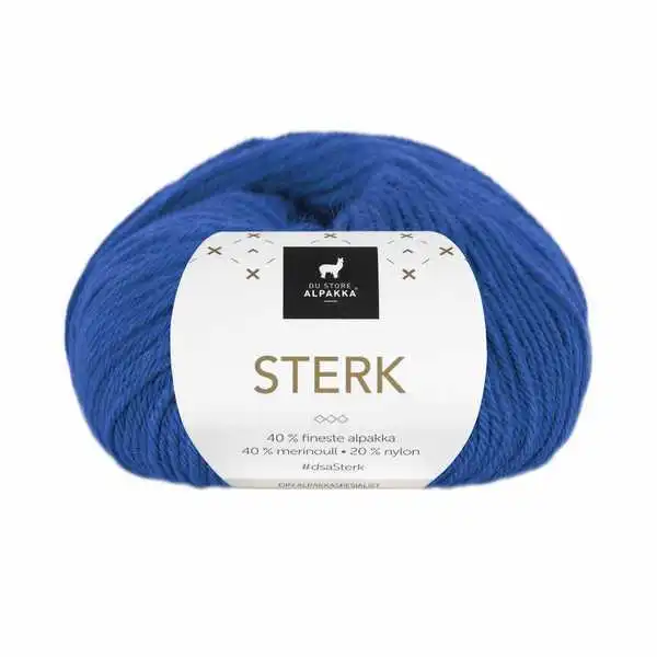 Du Store Alpakka Sterk 904 Kongeblå