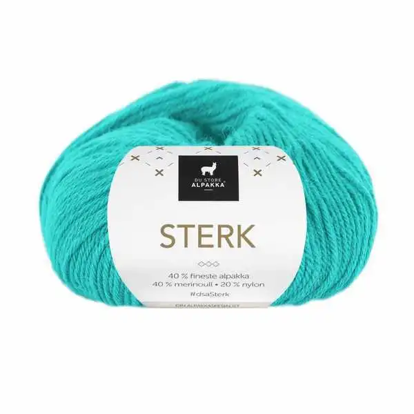 Du Store Alpakka Sterk 905 Turkis