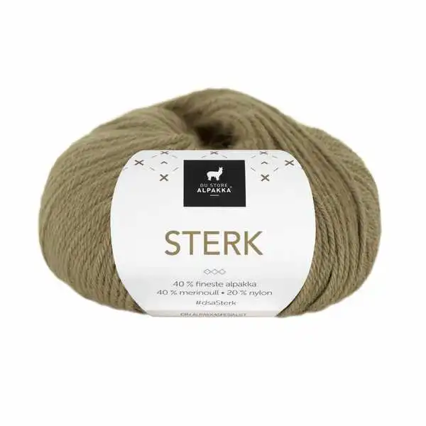 Du Store Alpakka Sterk 917 Lys oliven