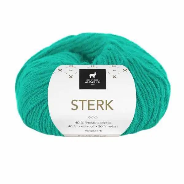 Du Store Alpakka Sterk 919 Tropisk blå