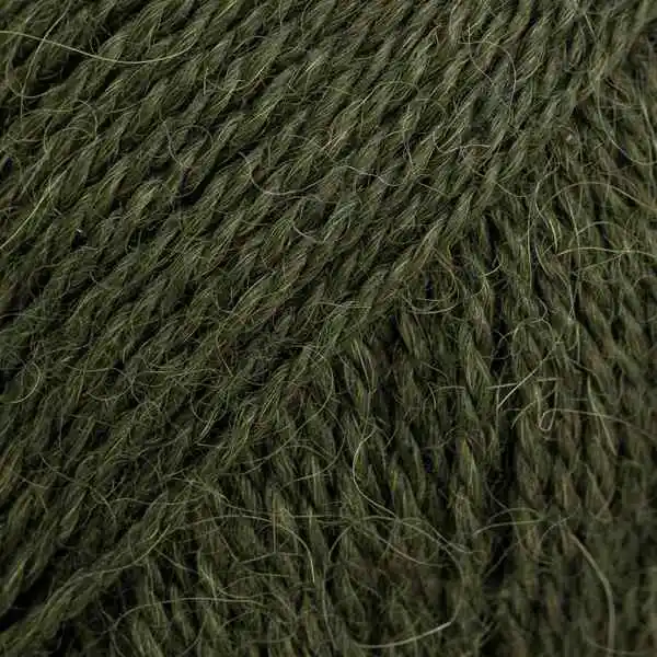 DROPS Alpaca 7895 Mørk skov (Uni Colour)