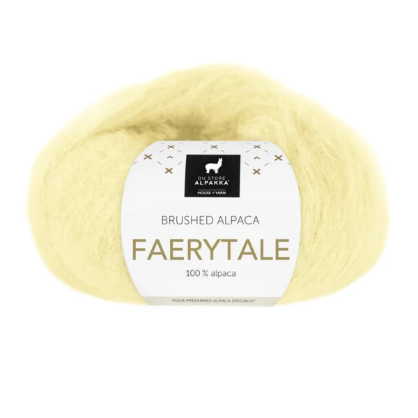 Du Store Alpakka Faerytale 819 Lys gul