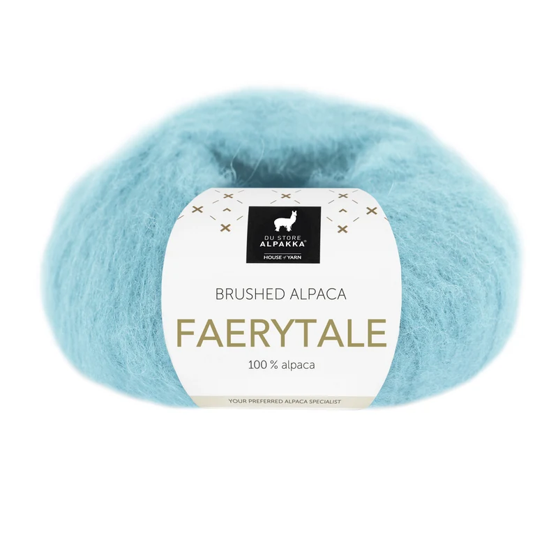 Du Store Alpakka Faerytale 820 Karibisk blå