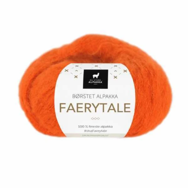 Du Store Alpakka Faerytale  806 Orange