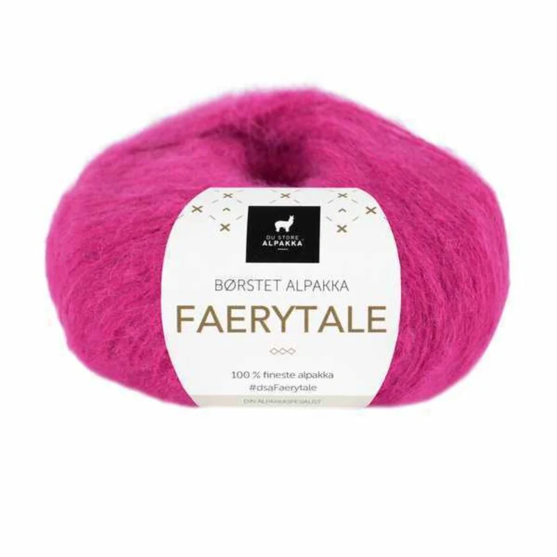 Du Store Alpakka Faerytale 813 Pink