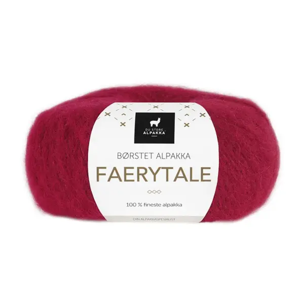 Du Store Alpakka Faerytale 711 Rød