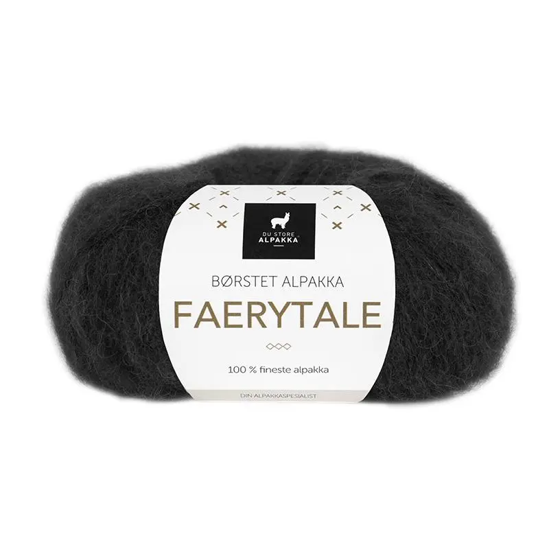 Du Store Alpakka Faerytale 719 Sort