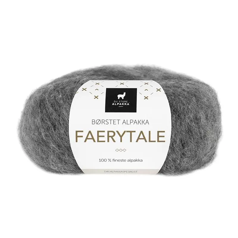 Du Store Alpakka Faerytale 731 Grå