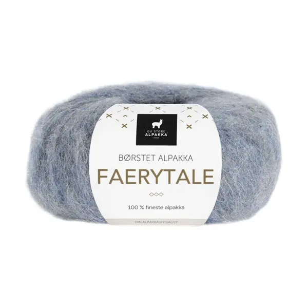 Du Store Alpakka Faerytale 740 Gråblå