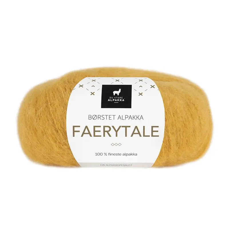 Du Store Alpakka Faerytale 747 Guldgul
