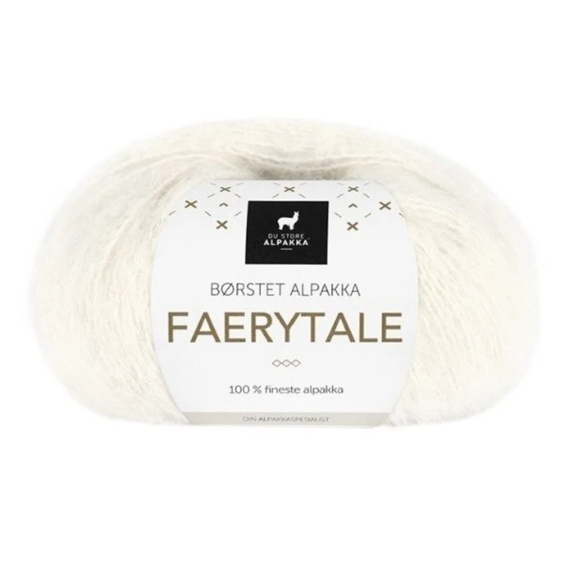 Du Store Alpakka Faerytale 702 Hvid