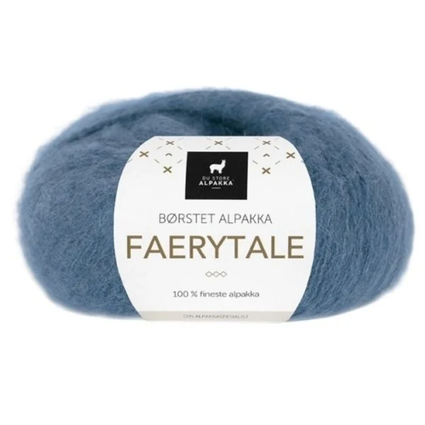 Du Store Alpakka Faerytale 704 Denimblå