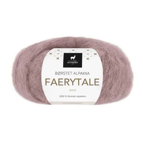 Du Store Alpakka Faerytale 712 Støvet rose