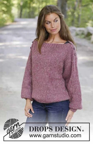 196-34 Raspberry Flirt by DROPS Design