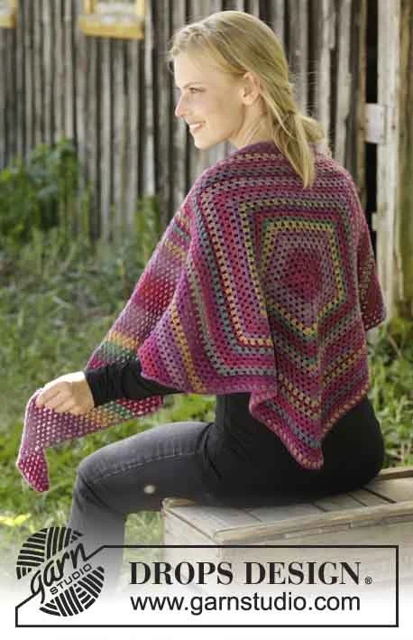 197-32 Autumn Flowers by DROPS Design