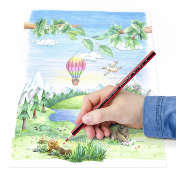 STAEDTLER Noris colour farveblyanter 36 stk – Anvendelse
