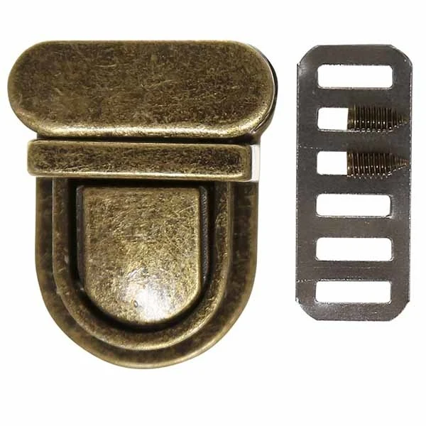 Go Handmade Taske Metal Lås, Lille 30 x 19 mm (1 stk)