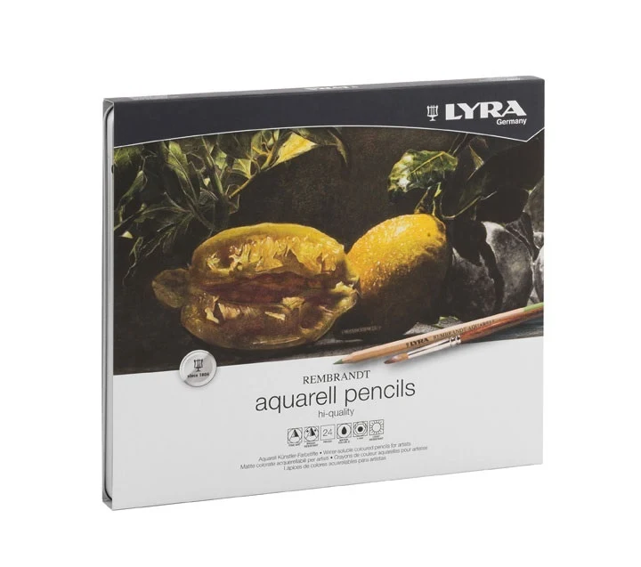 Lyra Rembrandt Aquarell Farveblyanter, 24 stk