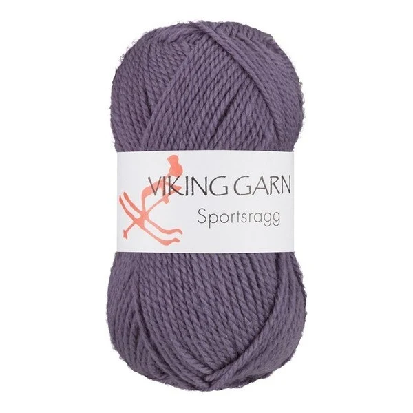 Viking Sportsragg 568 Støvet lilla