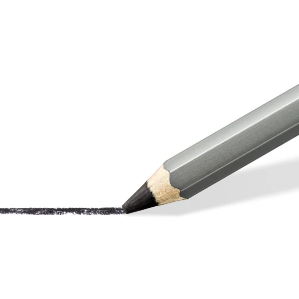 STAEDTLER mars lumograph charcoal & tegnestub, 3 + 1 stk