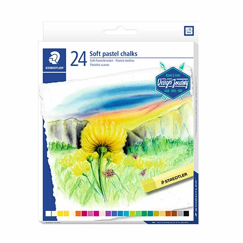 STAEDTLER Oliekridt blødt, 24 stk