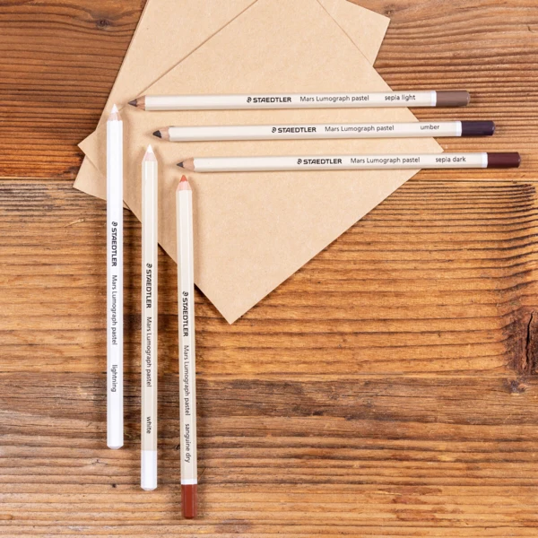STAEDTLER mars lumograph pastelblyanter, 6 stk – P-SBK6