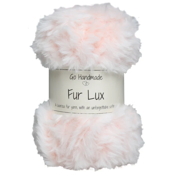 Go Handmade Fur Lux 17664 Pearl rose