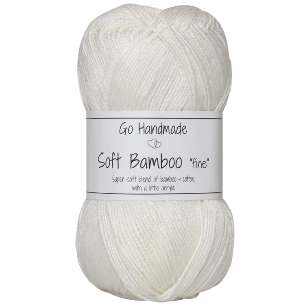 Go Handmade Soft Bamboo "Fine" 17426 Elfenben