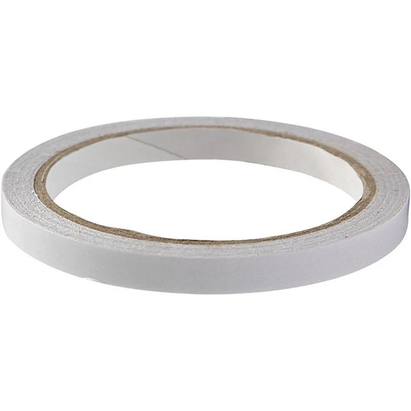Dobbeltklæbende tape, 10 m 9 mm