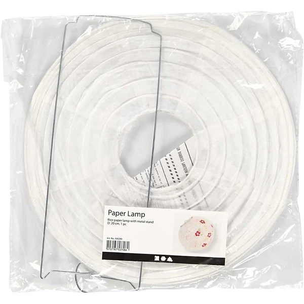 Papirlampe, 20 cm, 1 stk