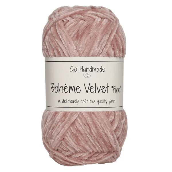 Go Handmade Bohème Velvet Fine 17611 Nude