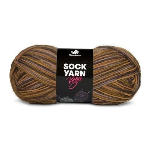 Mayflower Sock Yarn Universe Vega 05 Mokka/Karry/Kanel/Latte