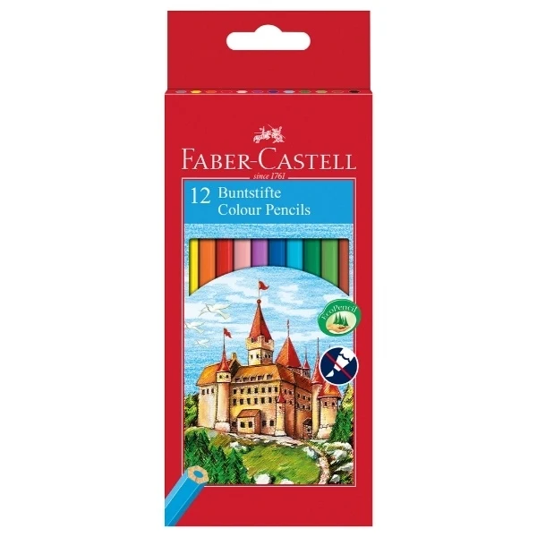 Faber-Castell Farveblyanter slot 12 stk