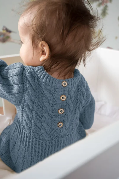 DG414-08 Einer Babysett Jeansblå