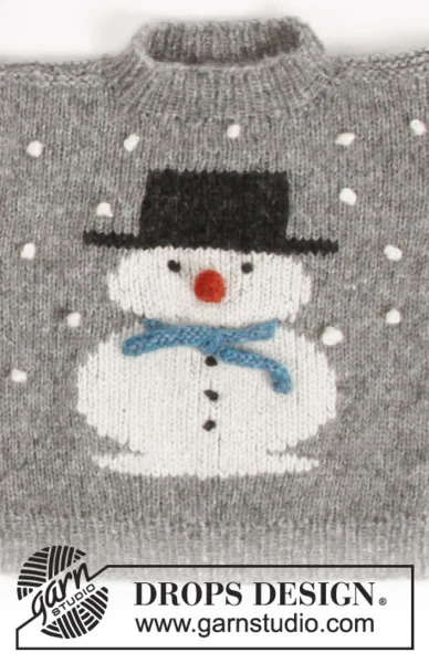 30-28 Frosty's Christmas Kids by DROPS Design