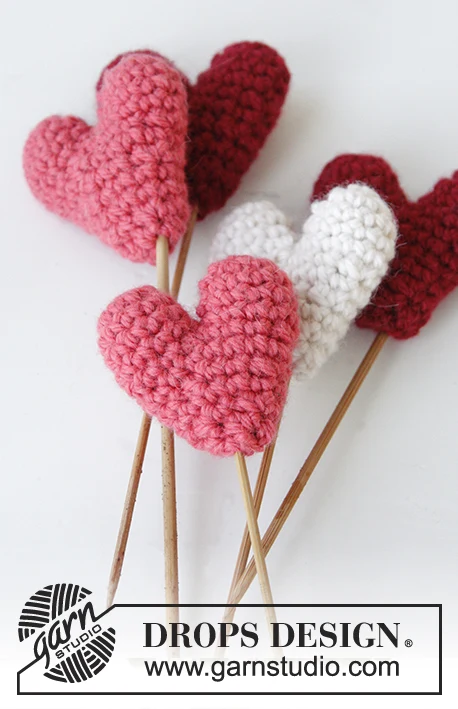0-1222 Little Hearts by DROPS Design
