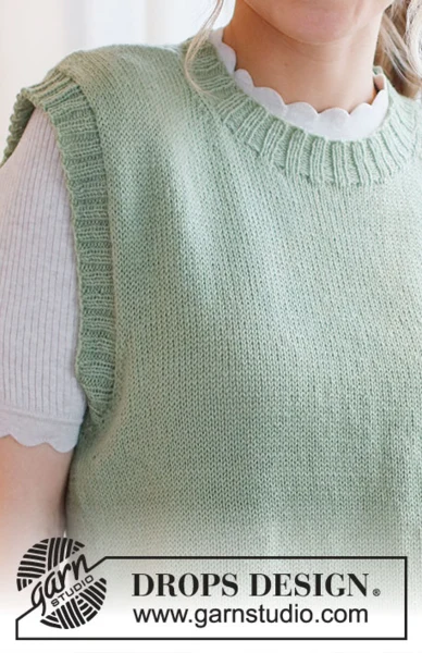 220-42 Abby Vest by DROPS Design