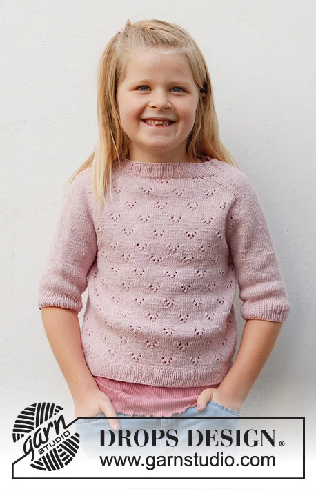38-21 Pink Peony by DROPS Design
