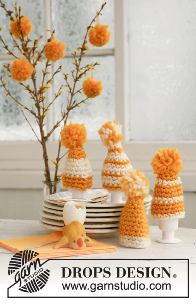 0-505 Egg Hats by DROPS Design