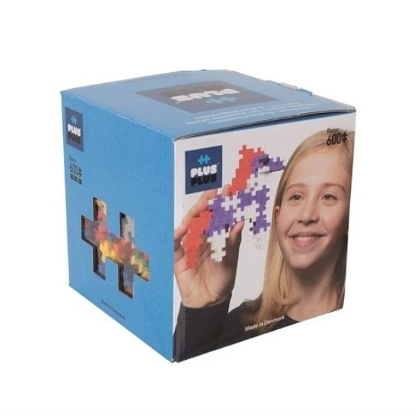 Plus-Plus i Æske, Basic Mix, 600 stk.