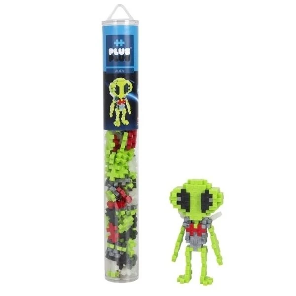 Plus-Plus i Rør, Alien, 100 stk.