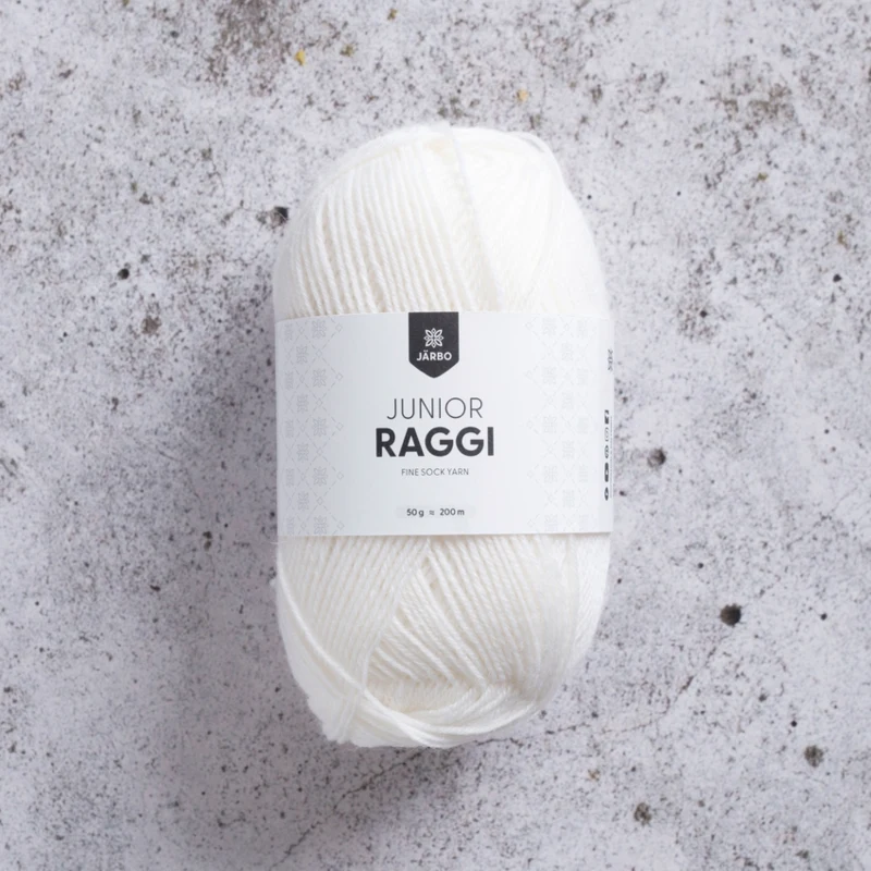 Järbo Junior Raggi 50g 68401 Natural white