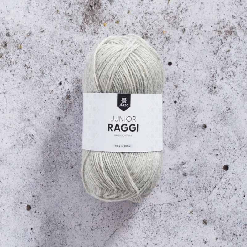 Järbo Junior Raggi 50g 68423 White grey