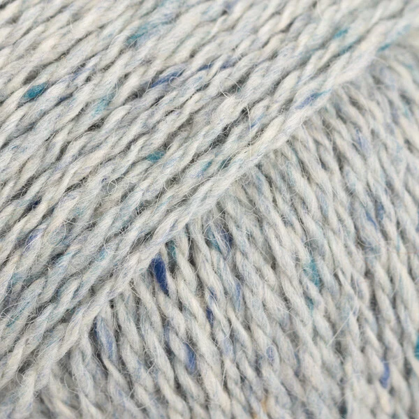 DROPS Soft Tweed 21 Stille vand (Mix)