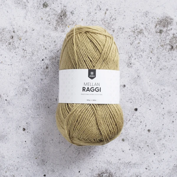 Järbo Mellanraggi 100g 28235 Light Olive