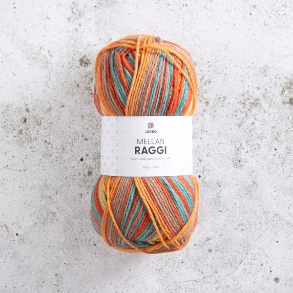 Järbo Mellanraggi 100g 28454 Fiery Rush