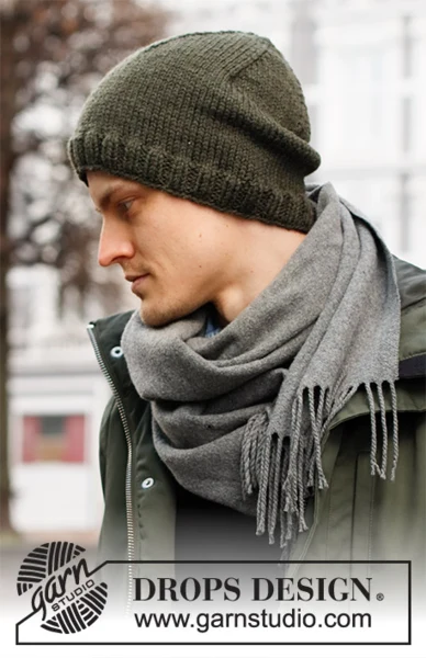 219-20 Forester Hat by DROPS Design