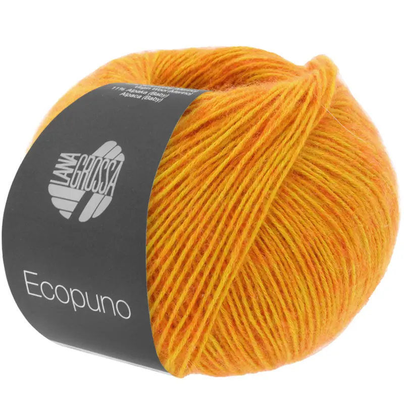 Lana Grossa Ecopuno 80 Æggegul