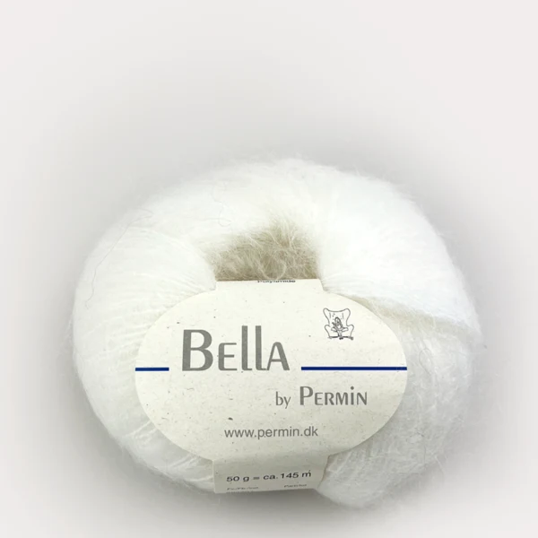 Permin Bella 01 Hvid